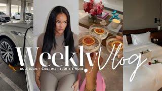 weekly vlog  they booted me + girl time + events + running + cooking & more Allyiahsface vlogs