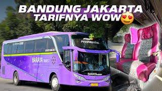 ISENG-ISENG PESAN BUS INI EHH TERNYATA BIKIN KETAGIHAN‼️Trip Bandung - Jakarta with BARAYA Travel