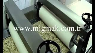 krokan makinası  Chikki Bar Cutting Machine Halva Croquant Nuts Bar Cutting Machine