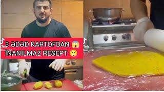 3 Ədəd kartofdan inanılmaz resept  asan üsulla hazırlayın