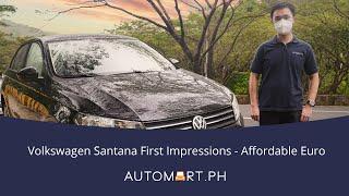 Volkswagen Santana First Impressions - Affordable Euro  Automart