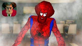Scary Teacher 3D New Teacher Spider-Man Part 6 Spider-Man TEACHER IosAndroid