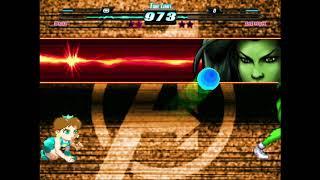 M.U.G.E.N. Aimless Battles - Princess Daisy me vs. She-Hulk