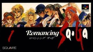 Lets Play Romancing SaGa Part 1 - Mystery Girl Claudia