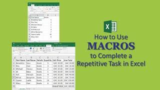 How to Use MACROS to Complete a Repetitive Task in Excel   TechTricksGh