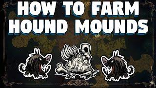 How To Make A Hound Mound Farm in Dont Starve Together - How To Farm Hounds in DST