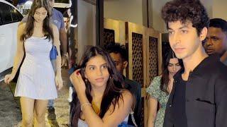 Suhana Khan With Boyfriend Agastya Nanda On Romantic Dinner Date