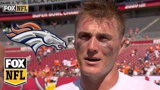 Bo Nix reflects on his first career win after Broncos impressive 26-7 victory over Buccaneers