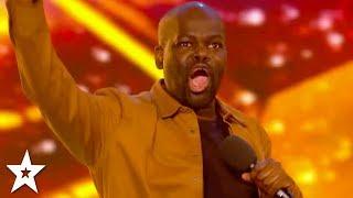 HILARIOUS Comedian Daliso Chaponda WINS GOLDEN BUZZER  Britains Got Talent 2017