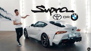 Новая Toyota Supra A90. Так BMW или нет?    Обзор Toyota Supra 2021