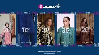 The Great Sanaulla Annual Sale   Womenswear x Menswear x Kidswear  Up to 50% off On Entire Stock