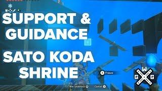 Support And Guidance - Sato Koda Shrine Walkthrough - Zelda Breath of the Wild BotW