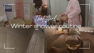 Winter Shower Routine Embracing the Cozy Vibes.