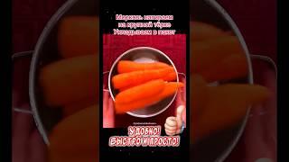 Морковь на зиму Сохраните витамины вкус и аромат #морковь #назиму