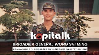 Kopitalk with Commander 9th Singapore DivisionChief Infantry Officer