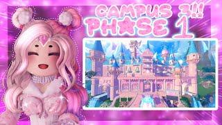 CAMPUS 3 PHASE 1 { Intro picking element chests + more }