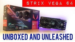ASUS STRIX ROG Vega 64 - Unboxed Undervolted and Unleashed #Vega64 #PCMR