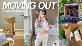 I’M MOVING OUT FOR THE FIRST TIME  packing + house hunting