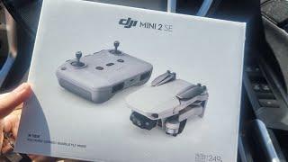 DJI Mini 2 se flymore unboxing and first flight