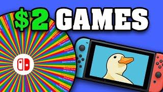 Playing 10 Random $2 Switch eShop Games