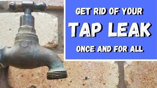 Outdoor tap leaking Australian sized tap washer replacement