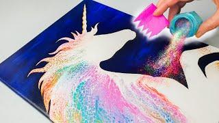 This POURING Technique Makes a Unicorn Come to Life  AB Creative Tutorial