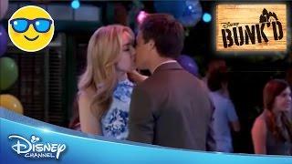 Bunkd  Emma and Xander Kiss  Official Disney Channel US