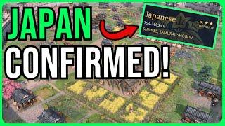 AoE4 - Japan OFFICIALLY Confirmed  New Civ Alert 