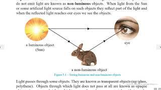 Science Grade 11 - Geometrical Optics Part 1