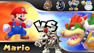 Mario Party Island Tour All Bosses Fight No Damage