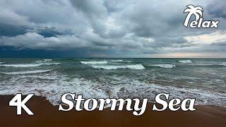 Stormy Sea sound of Waves and Wind Sounds