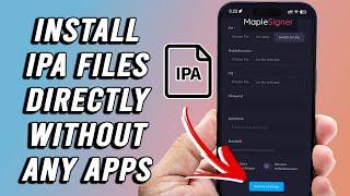 Sideload IPA Online  Install IPA Directly on iPhone No 3rd Party Apps