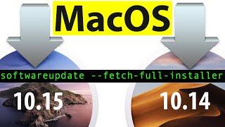 How To Download MacOS Catalina & MacOS Mojave without the App Store NEW FEATURE IN MAC OS CATALINA