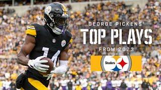 George Pickens Top Plays of 2023  Pittsburgh Steelers