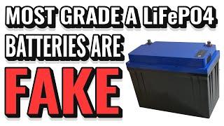 Fake Grade A Lithium Deep Cycle Batteries Are Everywhere  Learn How To Spot Grade B vs Grade A