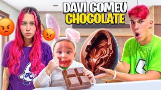 DAVI COMEU CHOCOLATE ? * deu briga?