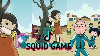 Doraemon  Hulk and friends Play Squid Game Netflix