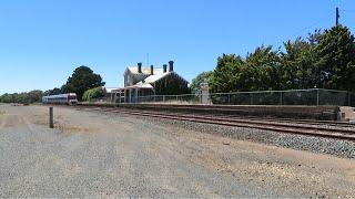 VLine Vlocitys through Abandoned Stations on the Geelong to Ballarat Line