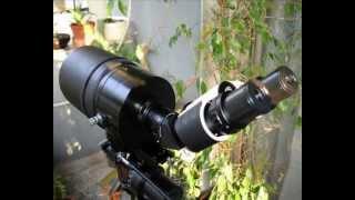 MY MAKSUTOV TELESCOPE MC MTO 11CA 101000_With Binoviewer Baader Planetarium Maxbright_Part 1