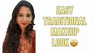 Easy makeup look  Makeup for diwali  Sugar Lipstick  Diwali makeup