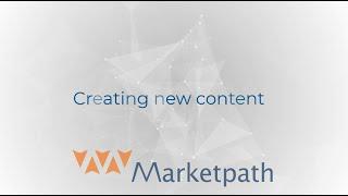 Marketpath CMS New Object & Page Creation Process