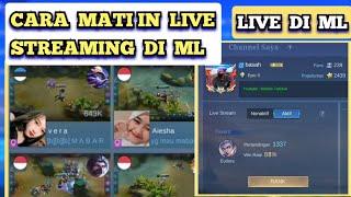 CARA MATIIN LIVE STREAM ML  CARA LIVE STREAM DI ML Mobile legends