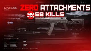 THE SVA545 *ZERO ATTACHMENTS* MIGHT BE ONE OF THE BEST GUNS IN THE GAME - MODERN WARFARE 3