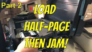 Phantom Paper Jam - Fix Epson Printer Paper Loaded Halfway then Fake Jam