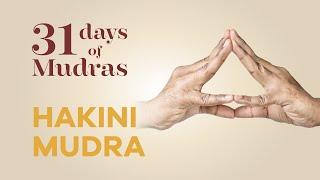Day 16 - Hakini Mudra - 31 Days of Mudras