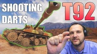 T92 Master of Spotting Dart Thrower Extraordinaire  World of Tanks