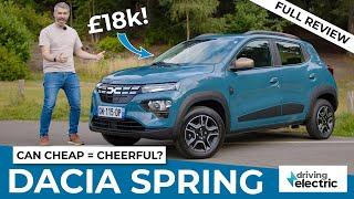 Dacia Spring review CHEAPEST EV is coming to the UK - DrivingElectric