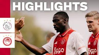 Carlos Forbs in form    Highlights & Reactions Ajax - Olympiakos  Friendly