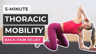 5-Minute Thoracic Mobility Flow Upper Back Mobility