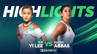  Yi Lee v Abbas   Open Squash Classic 2024  QF HIGHLIGHTS